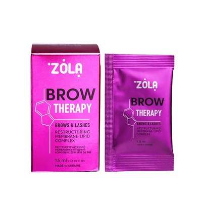 ZOLA Мембранно-липидный комплекс реструктуризирующий Brow Therapy 1.5 мл х 10 шт 05592 - фото 10076