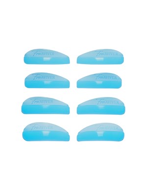 FreiAVIVER Набор силиконовых валиков глянец (розовый), 4 пары  4673754950561