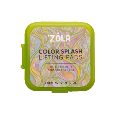 ZOLA Валики для ламинирования Color Splash Lifting (XS, S, M, L, XL) zola-bigudi-colorsplash