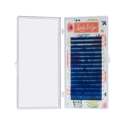 Цветные ресницы Lash&Go микс 0,10/D/7-14 mm (16 линий) 1157