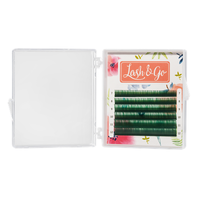 Цветные ресницы Lash&Go микс 0,07/C/7-12 mm (6 линий) 1174