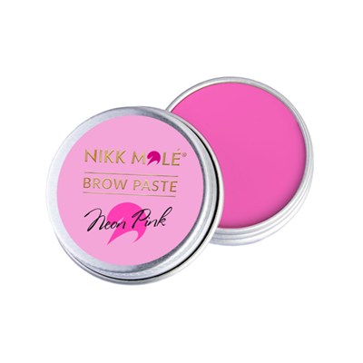 Neon Pink brow paste Nikk Mole, 15г BP02 - фото 7491