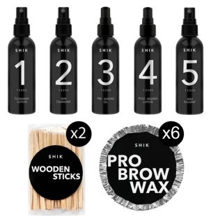 SHIK PRO BROW WAX SYSTEM (Система для оформления бровей воском) 4631143190530 - фото 8063