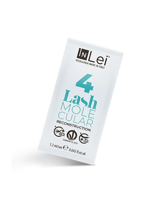 InLei LASH MOLECULAR 4 молекулярная реконструкция для ресниц и бровей, 1,2ml ILI-CPP-10.8MLM4 - фото 8484