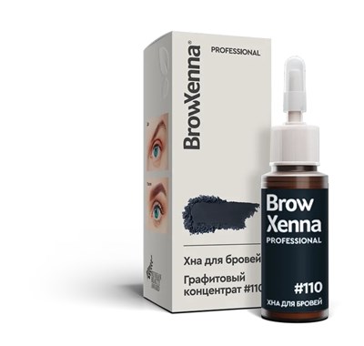 Хна для бровей BrowXenna® «Шатен» (флакон) 2298 - фото 9482