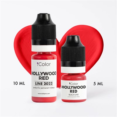 iColor Hollywood Red (REACH) • 5 ml BL19011-holred - фото 9554