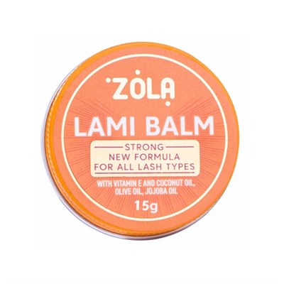 ZOLA Клей для ламинирования Lami Balm Orange 15г zola-lamibalm - фото 9593