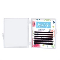 Черные ресницы Lash&Go микс 0,15/C+ (6 линий) LL621616x