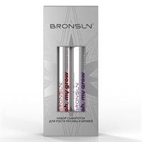 Набор сывороток для роста ресниц и бровей BRONSUN LES0003
