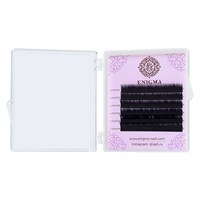 Черные ресницы Enigma микс 0,10/D+ (6 линий) LL521422x