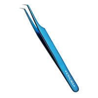 Пинцет Мини-L 90° new Enigma (Blue metallic) с ручной заточкой extra-sharp LT000296