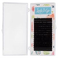 Черные ресницы Lash&Go микс 0,10/LC (16 линий) LL624607