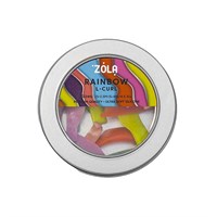 ZOLA Валики для ламинирования Rainbow L-Curl (2S, 2.5M, 3L, 4XL, 4.5XLL)  zola-bigudi-rainbow