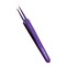 Пинцет прямой A Enigma (Purple Metallic) с ручной заточкой extra-sharp LT000220 - фото 5769